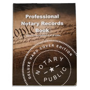 NRB-HC - Deluxe Professional Notary Records Book&trade;
(Hard Cover)